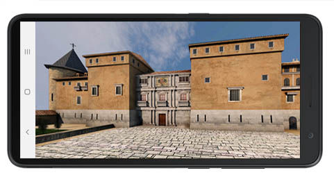 Ricreazione storica di un luogo di interesse per audioguide AG95