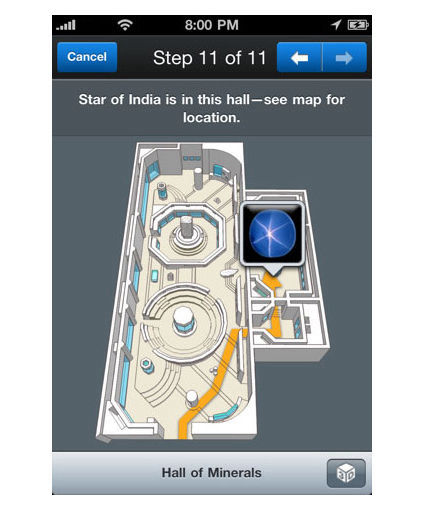 Audio guide applicazioni di visita