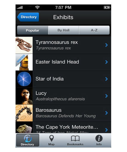 Audioguide per dispositivi Android