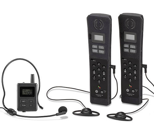 Audio guida con funzione radio guida modello AV120DUAL
