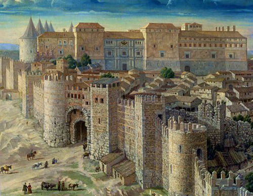 Dipinto della muraglia, ricreazione storica 3D