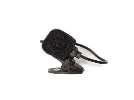 Microfono da cravatta per radio guida