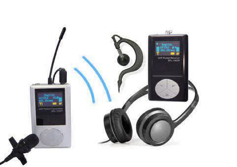 radio guida digitale (Tour Guide System, sistema radio guide per visite guidate)