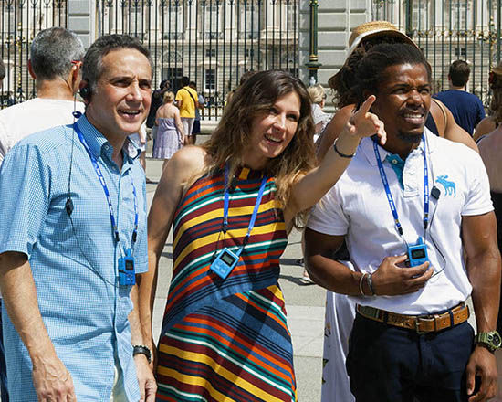 Radioguida (Tour Guide System, sistema radio guide per visite guidate)