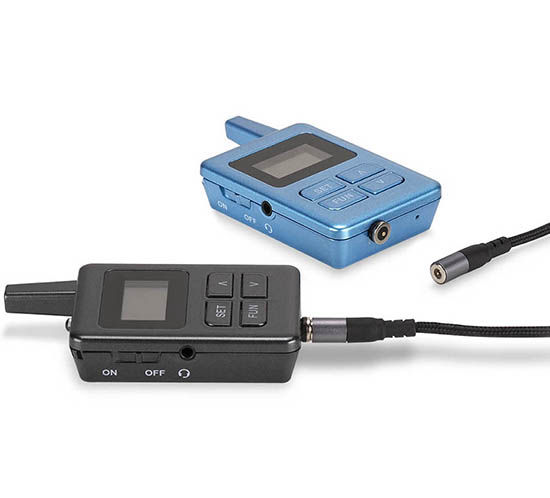Radio guida con connettore e cavo ultra resistenti