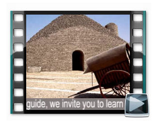 Video guida con sottotitoli, audioguide accessibili