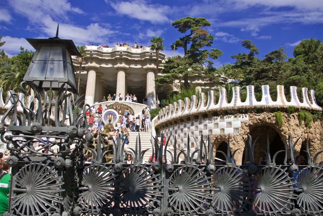 3. Audioguida di Barcellona. Parco güell.