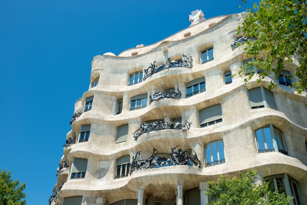 6. Audioguida di Barcellona.La pedrera-casa milá.