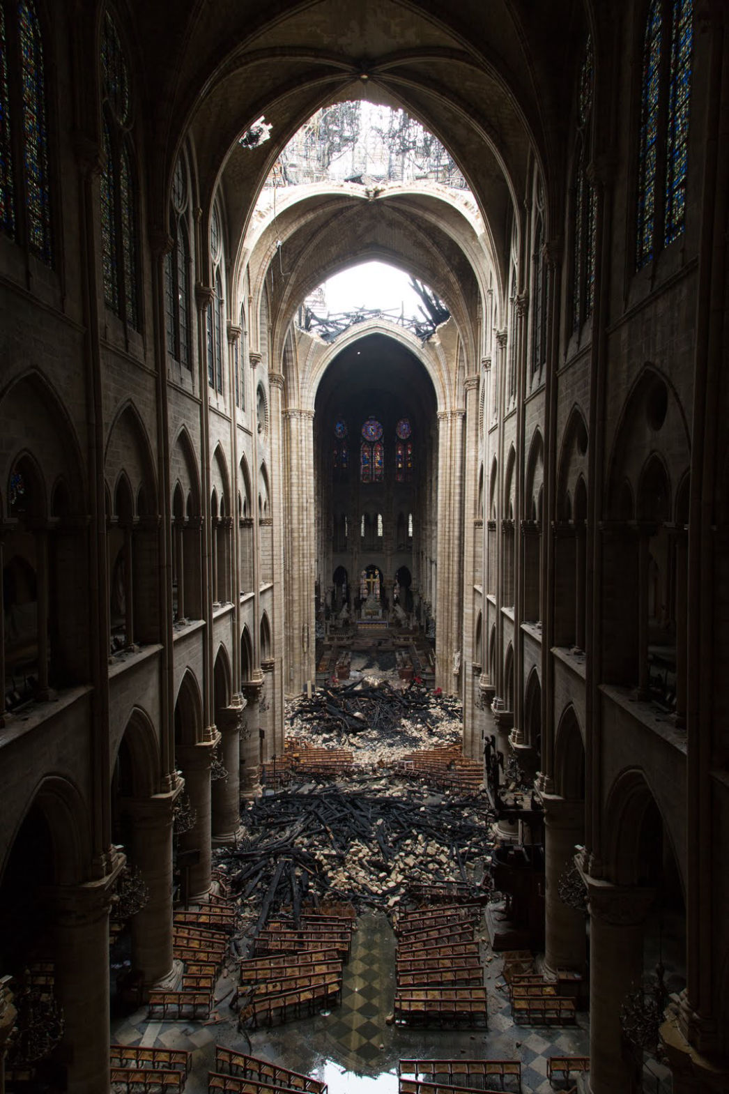 Incendie de Notre Dame de Paris, avril 2019