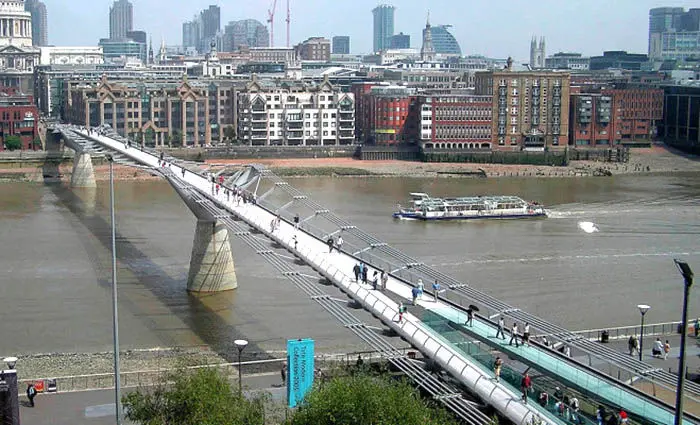 Audioguida di Londra - Millenium Bridge